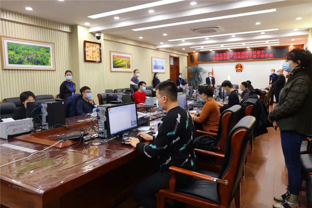 佳法资讯|佳木斯法院系统公开招聘聘用制书记员计算机打字测试工作顺利进行