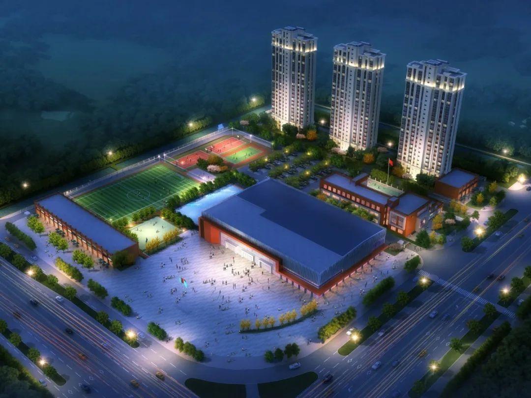 南县五环时代全民健身中心周年庆,南县五环时代健身中心东的建设