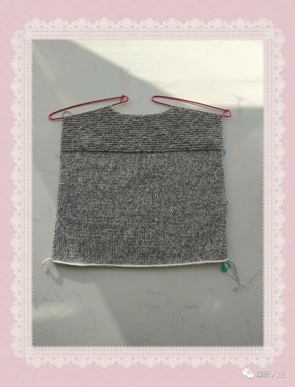 粗棒针女童套头毛衣编织,9号棒针织套头毛衣肩膀留多少针