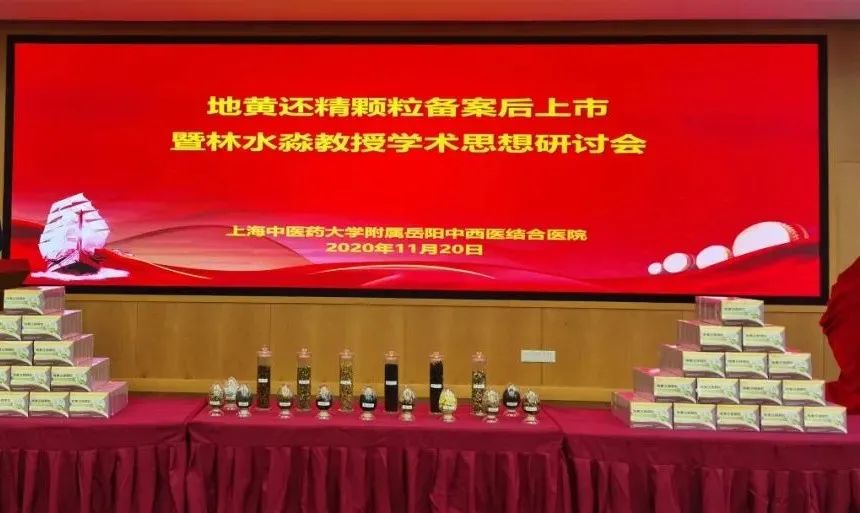 岳阳医院举办“地黄还精颗粒”备案后上市暨林水淼教授学术思想研讨会