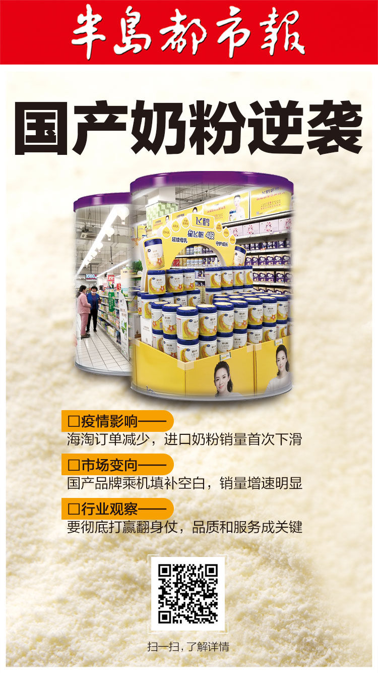 国产奶粉为什么逆袭洋品牌,进口下滑