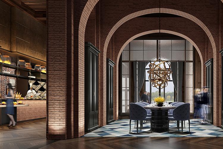 南京苏宁钟山国际高尔夫酒店logo,苏宁钟山国际高尔夫酒店米兰餐厅