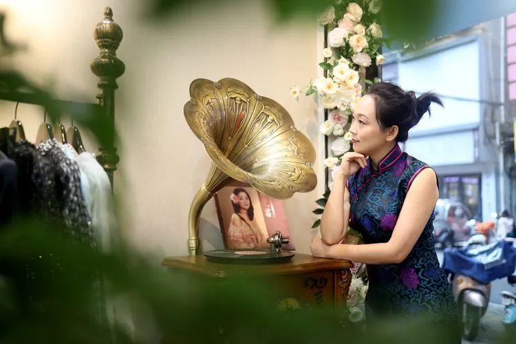 沉香原创旗袍,沉香旗袍馆私人订制