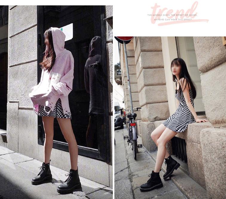 秋冬轻便保暖马丁靴,冬季必备马丁靴总有一款适合你