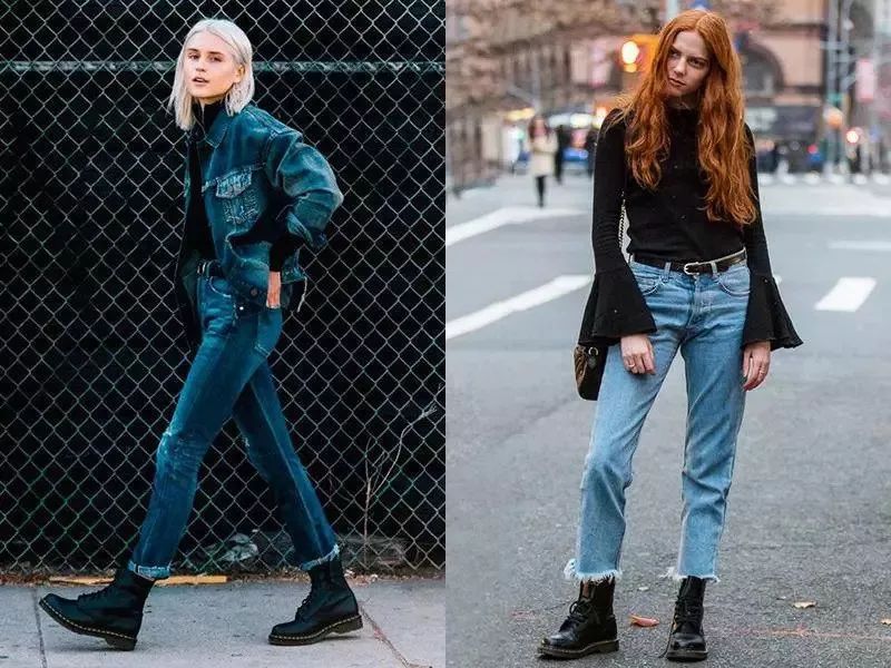 秋冬轻便保暖马丁靴,冬季必备马丁靴总有一款适合你