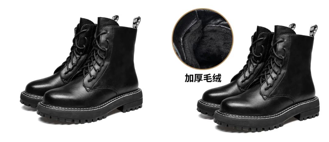 秋冬轻便保暖马丁靴,冬季必备马丁靴总有一款适合你