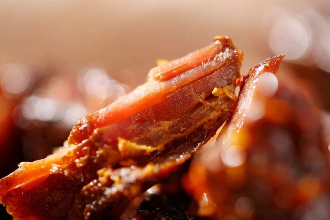 香嫩手撕牛肉,手撕五香牛肉干超级好吃