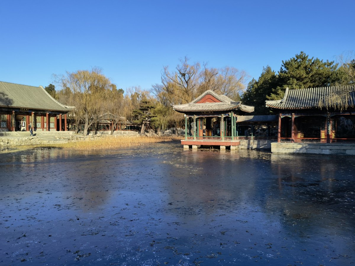 谐趣园俯瞰图,谐趣园2021