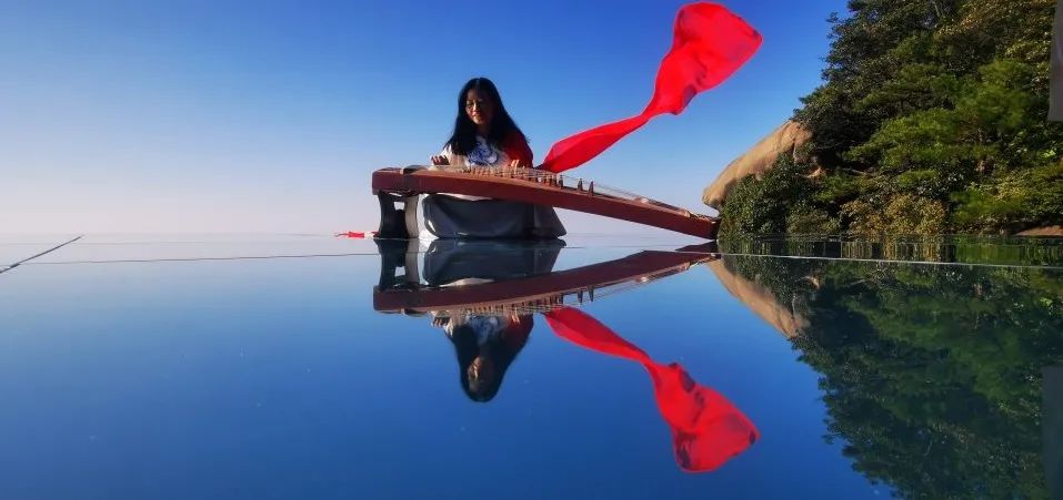 上饶灵山天空之镜,灵山瀑布网红打卡地