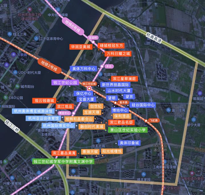 钱江世纪城好还是之江板块好,钱江世纪城属于滨江吗