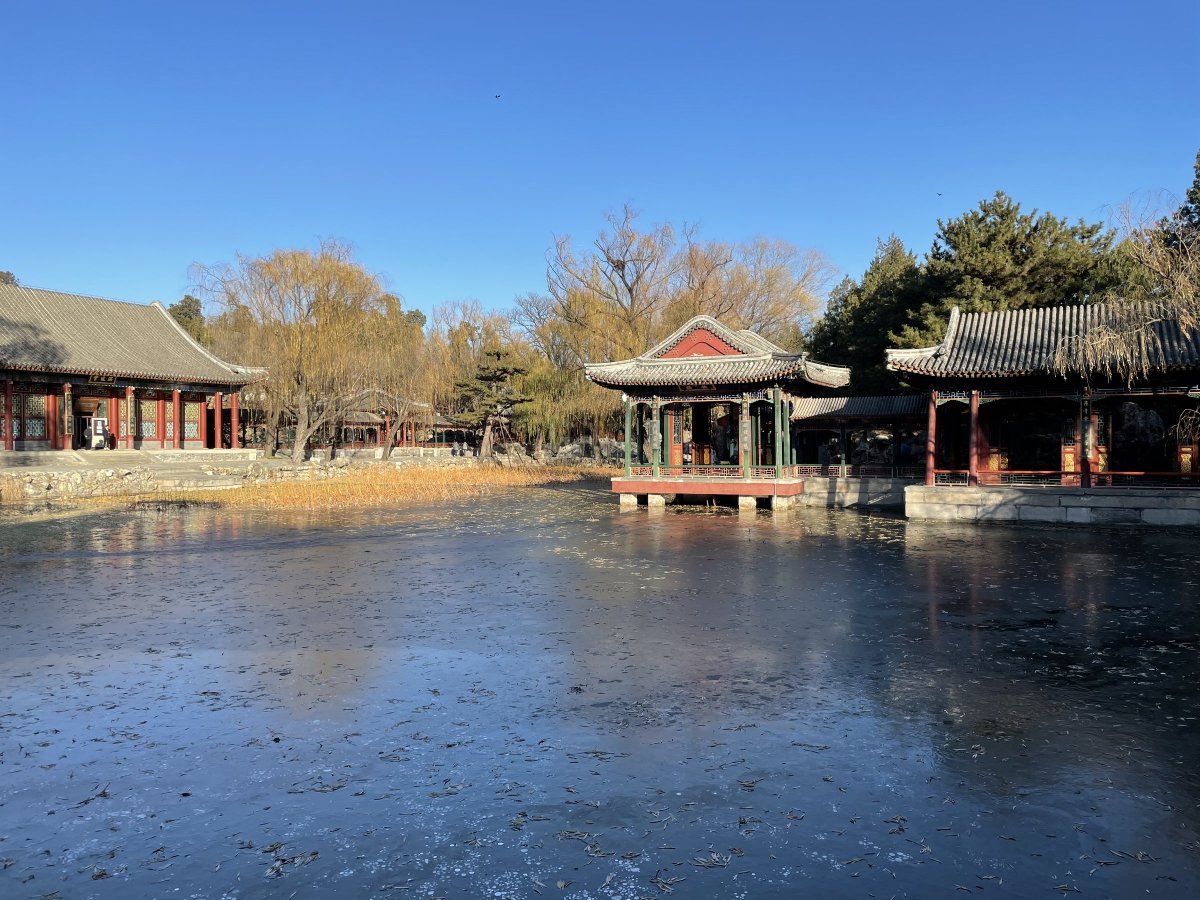 谐趣园俯瞰图,谐趣园2021