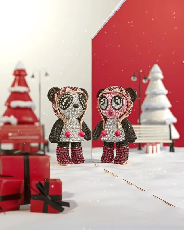 冰川、豹纹、天鹅、游乐园...今年的圣诞限量单品简直挑花眼