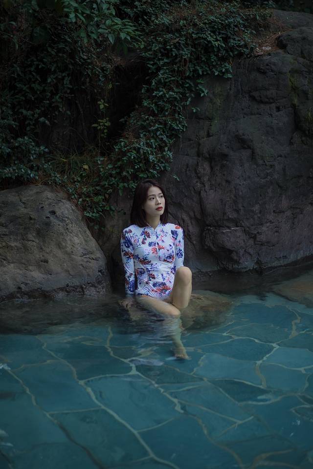 遇上60年最寒冷的冬天，泡进武义最温暖的温泉