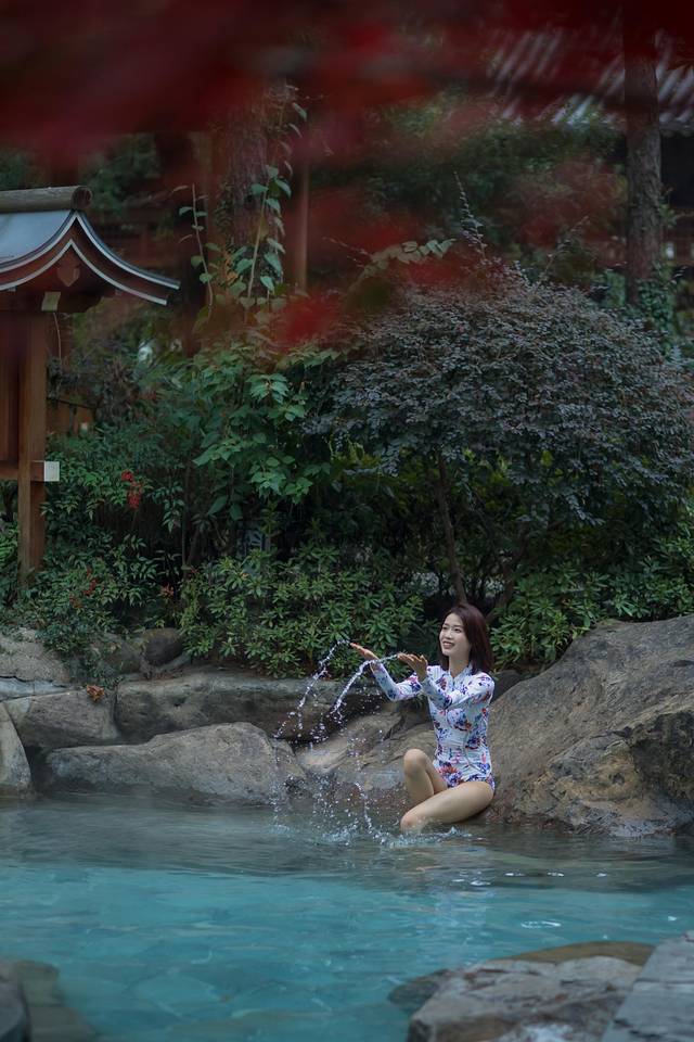 遇上60年最寒冷的冬天，泡进武义最温暖的温泉