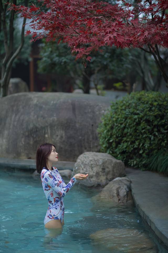 遇上60年最寒冷的冬天，泡进武义最温暖的温泉