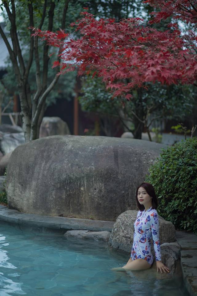 遇上60年最寒冷的冬天，泡进武义最温暖的温泉