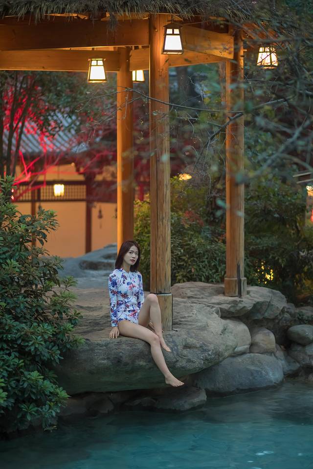 遇上60年最寒冷的冬天，泡进武义最温暖的温泉