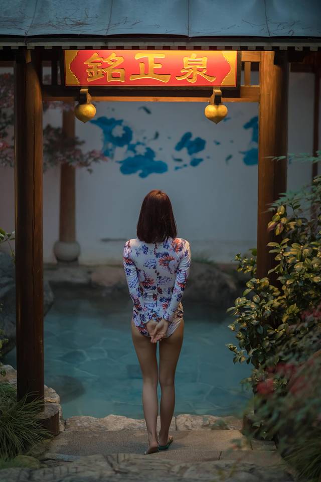 遇上60年最寒冷的冬天，泡进武义最温暖的温泉