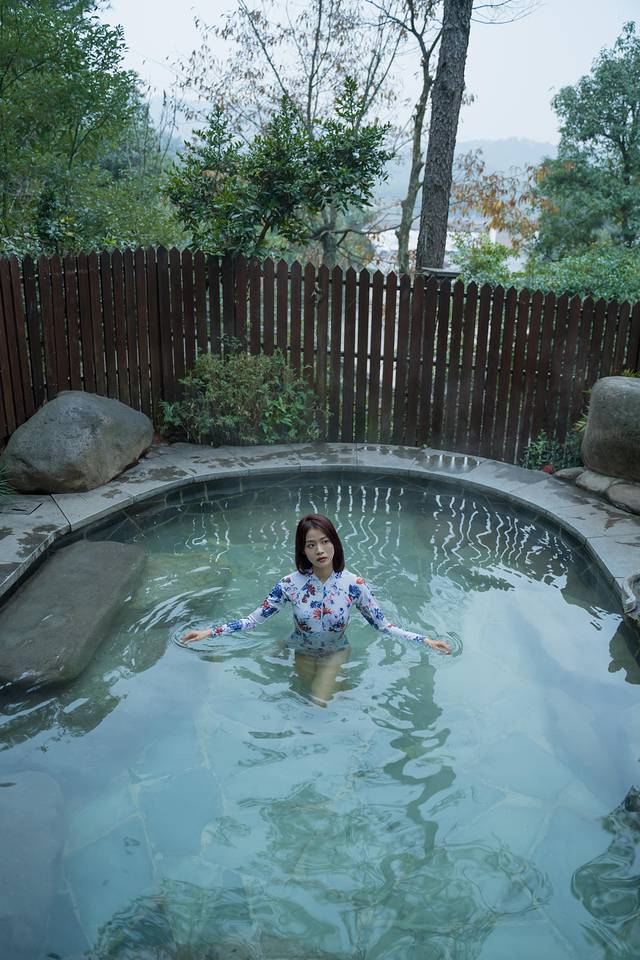 遇上60年最寒冷的冬天，泡进武义最温暖的温泉