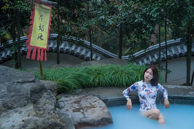 遇上60年最寒冷的冬天，泡进武义最温暖的温泉