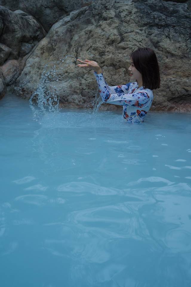 遇上60年最寒冷的冬天，泡进武义最温暖的温泉