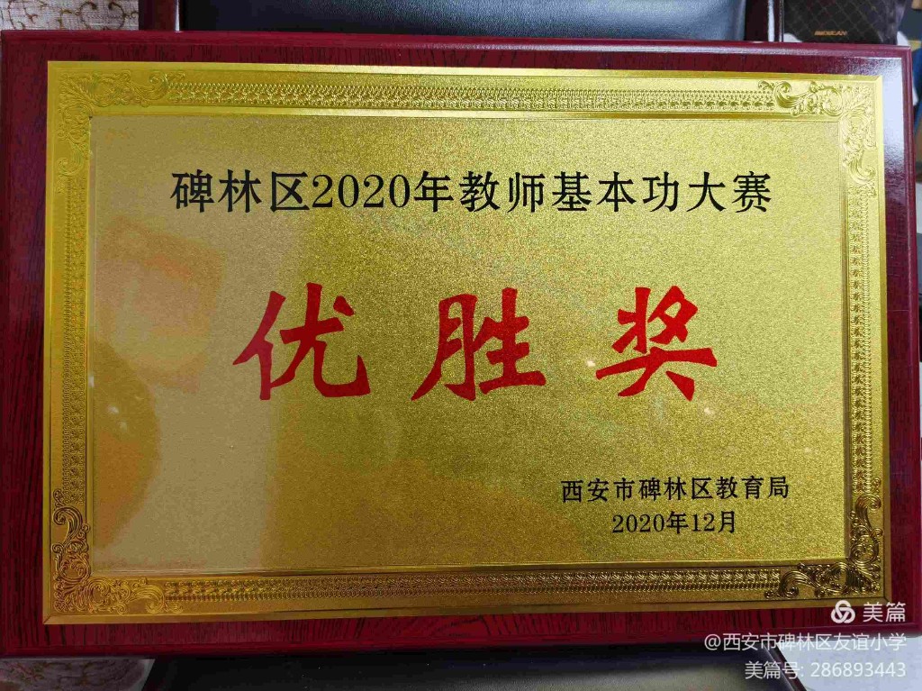 西安市碑林区友谊小学,西安市碑林区友谊小学2008级