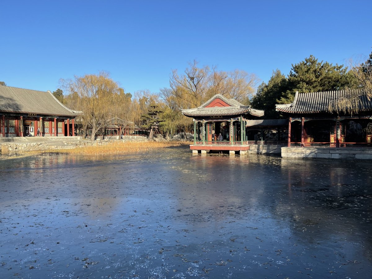 谐趣园俯瞰图,谐趣园2021