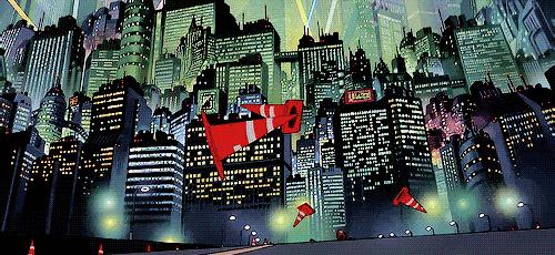 日本动画产业中的建筑,日本动画产业展示