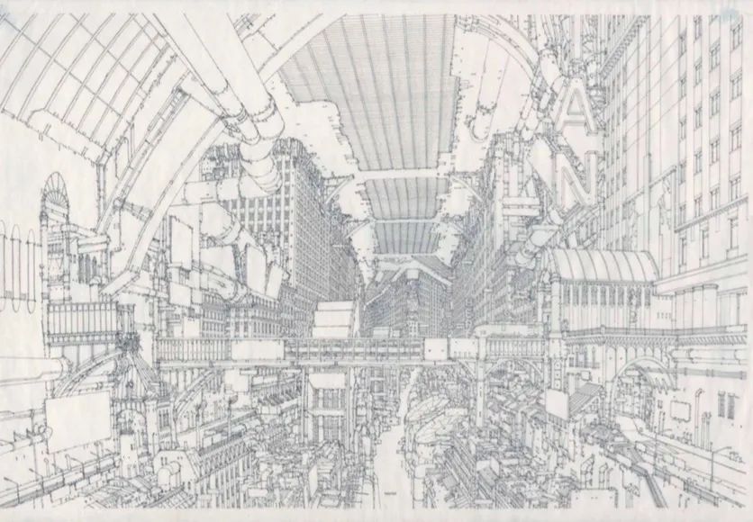 日本动画产业中的建筑,日本动画产业展示