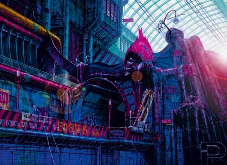 日本动画产业中的建筑,日本动画产业展示