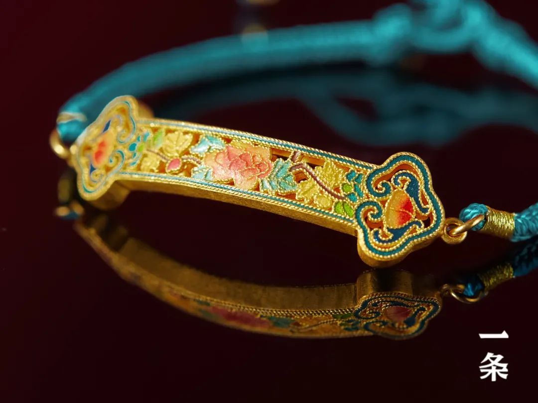 掐丝珐琅彩非遗,珐琅彩掐丝描金