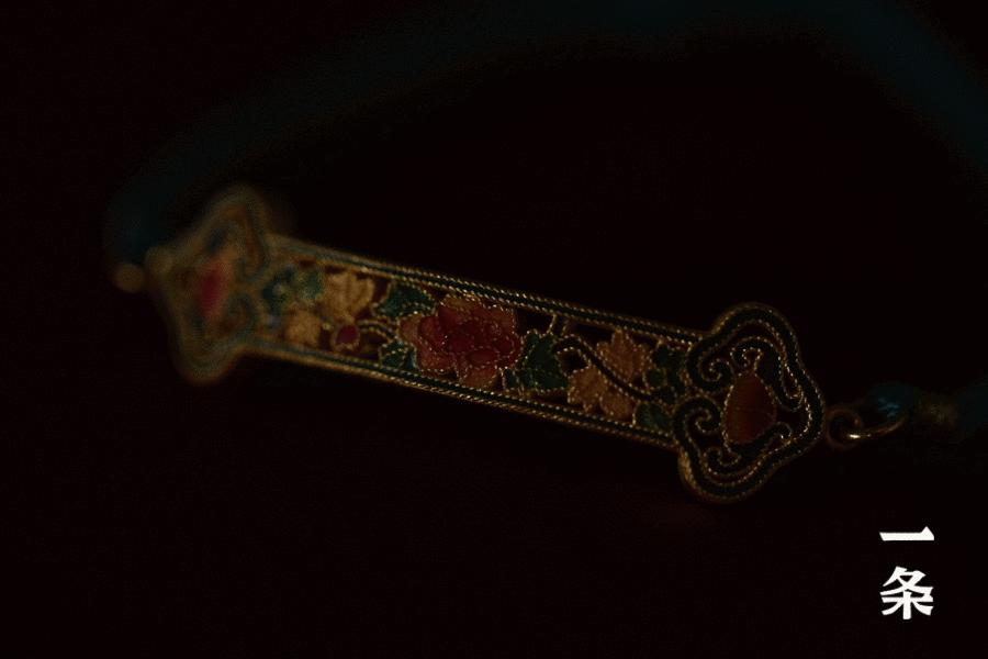 掐丝珐琅彩非遗,珐琅彩掐丝描金