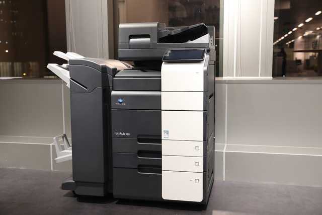 简约不简单柯尼卡美能达bizhub550i黑白数码复合机