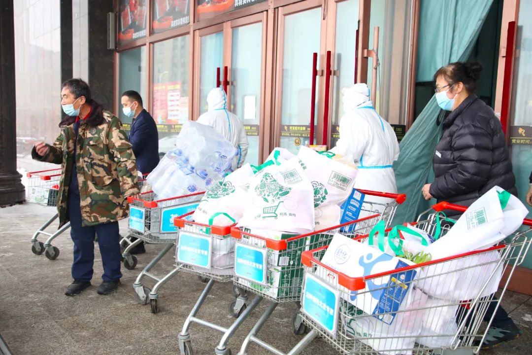 「关注」范家屯镇物资供应充足，居民情绪稳定，附范家屯镇第一批开放超市名单及二维码