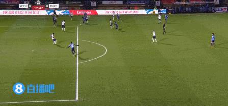 足总杯-贝尔进球恩东贝莱双响热刺4-1客场逆转韦康比流浪者晋级