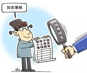 领导干部个人事项填报回头看,填写领导干部个人有关事项报告表