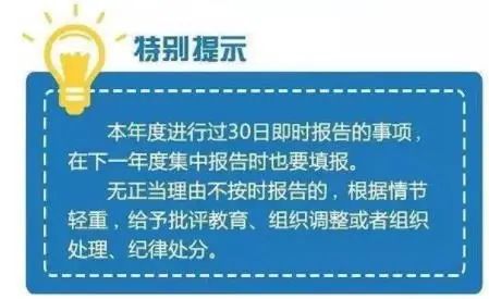领导干部个人事项填报回头看,填写领导干部个人有关事项报告表
