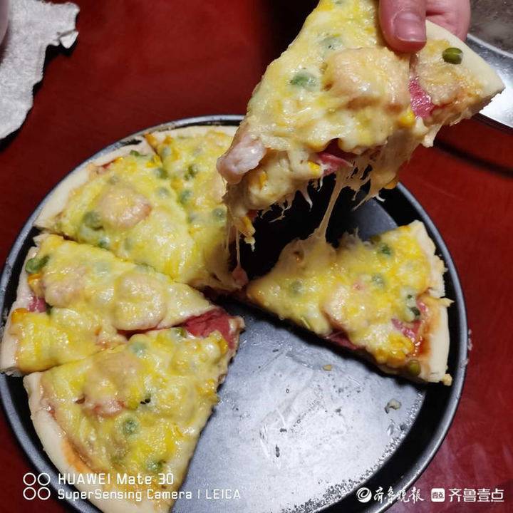 壹粉食堂正宗做法,推荐好吃拉丝的披萨