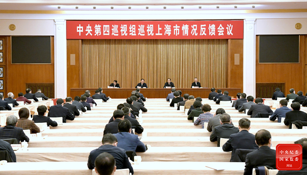 中央第四巡视组巡视,中央巡视组向省委反馈巡察情况