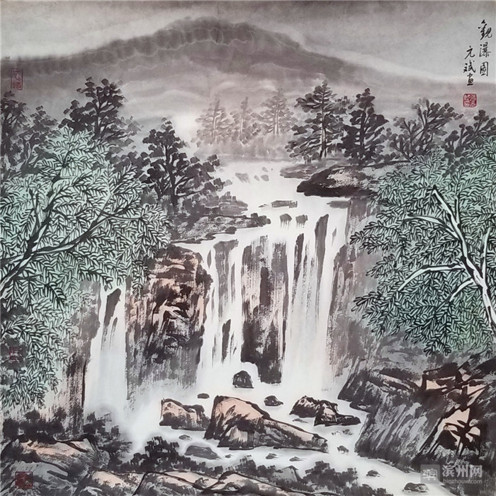 滨州书画家张元斌作品欣赏,滨州书画家作品