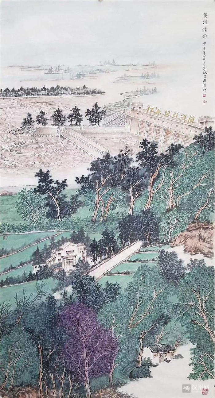 滨州书画家张元斌作品欣赏,滨州书画家作品