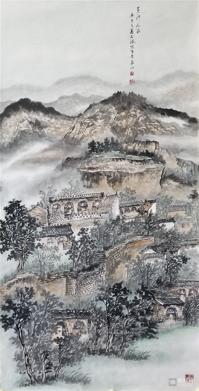 滨州书画家张元斌作品欣赏,滨州书画家作品