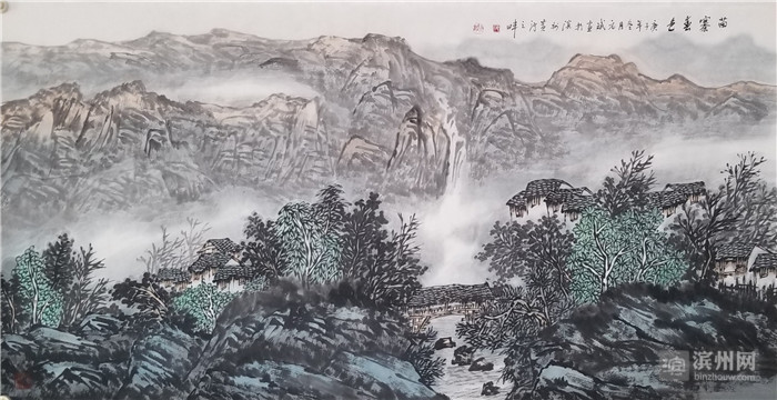 滨州书画家张元斌作品欣赏,滨州书画家作品