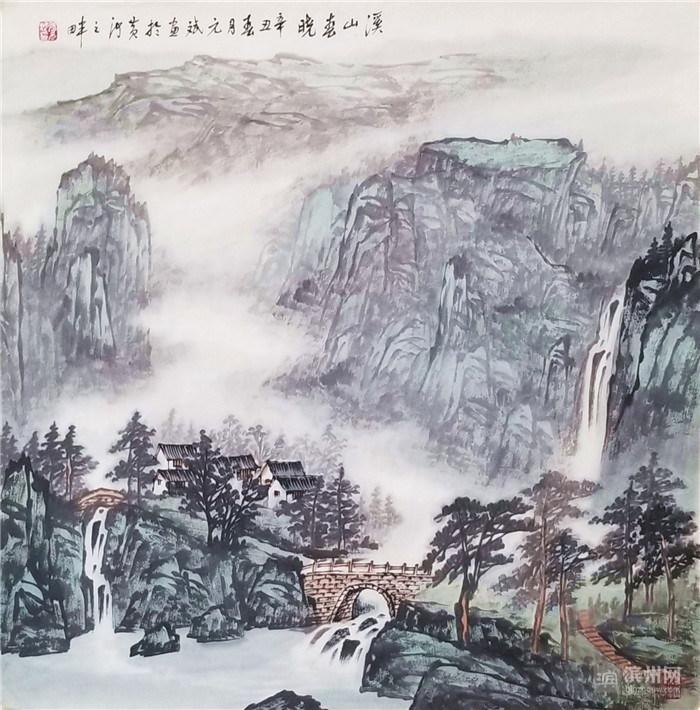 滨州书画家张元斌作品欣赏,滨州书画家作品