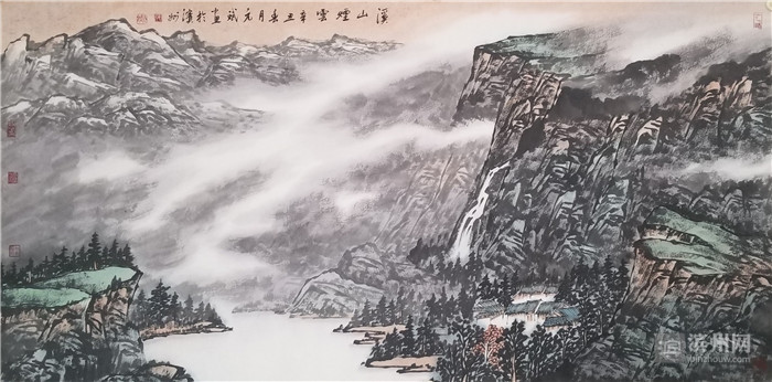 滨州书画家张元斌作品欣赏,滨州书画家作品