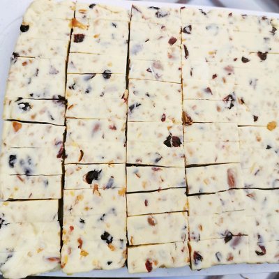 过年必备小点心,蔓越莓杏仁牛轧糖比例