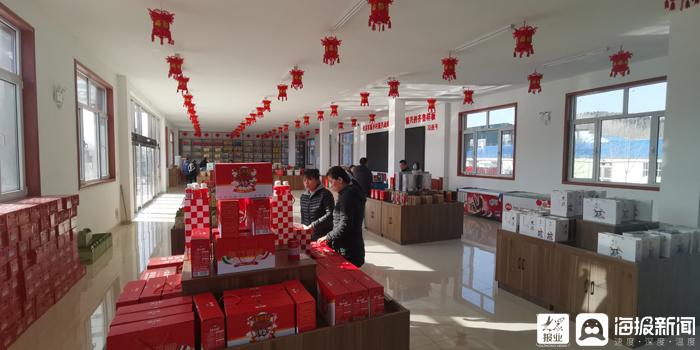 黄面窝窝长清区,新春走基层年货市场红红火火