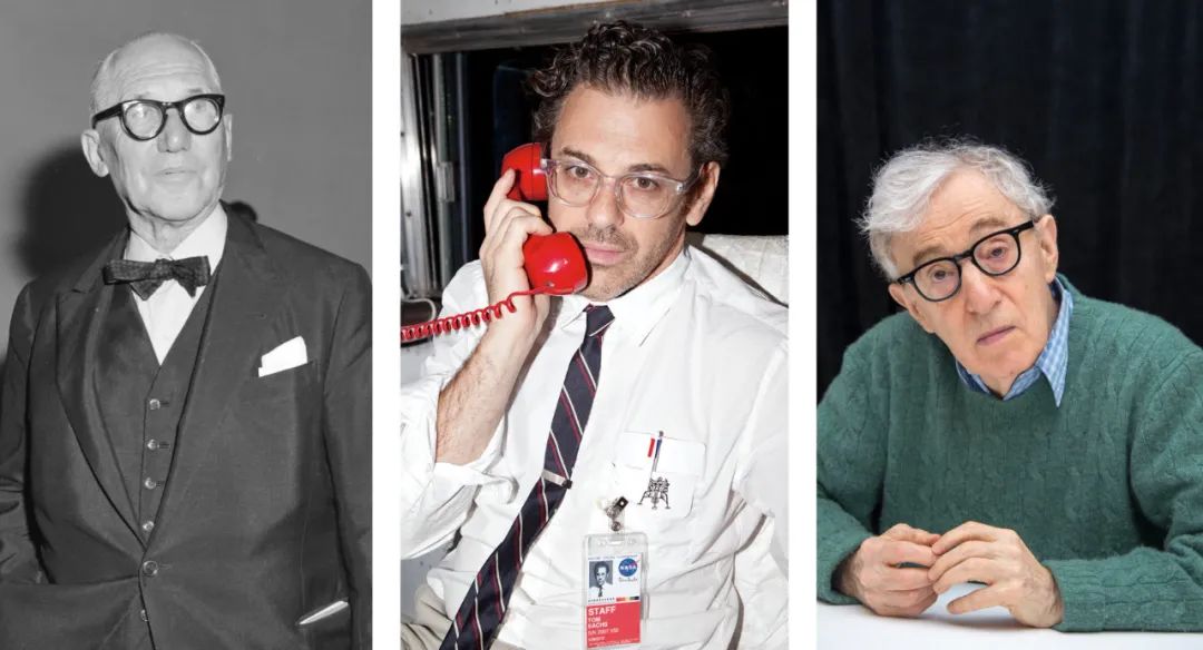 这些传奇大师的眼镜框,竟也成了他们最著名的“作品”之一?