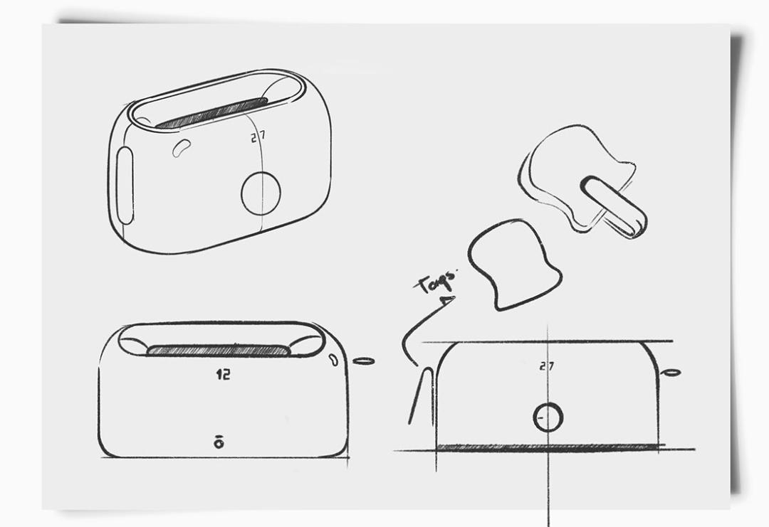 很多格子的烤面包机,德国创意烤面包机
