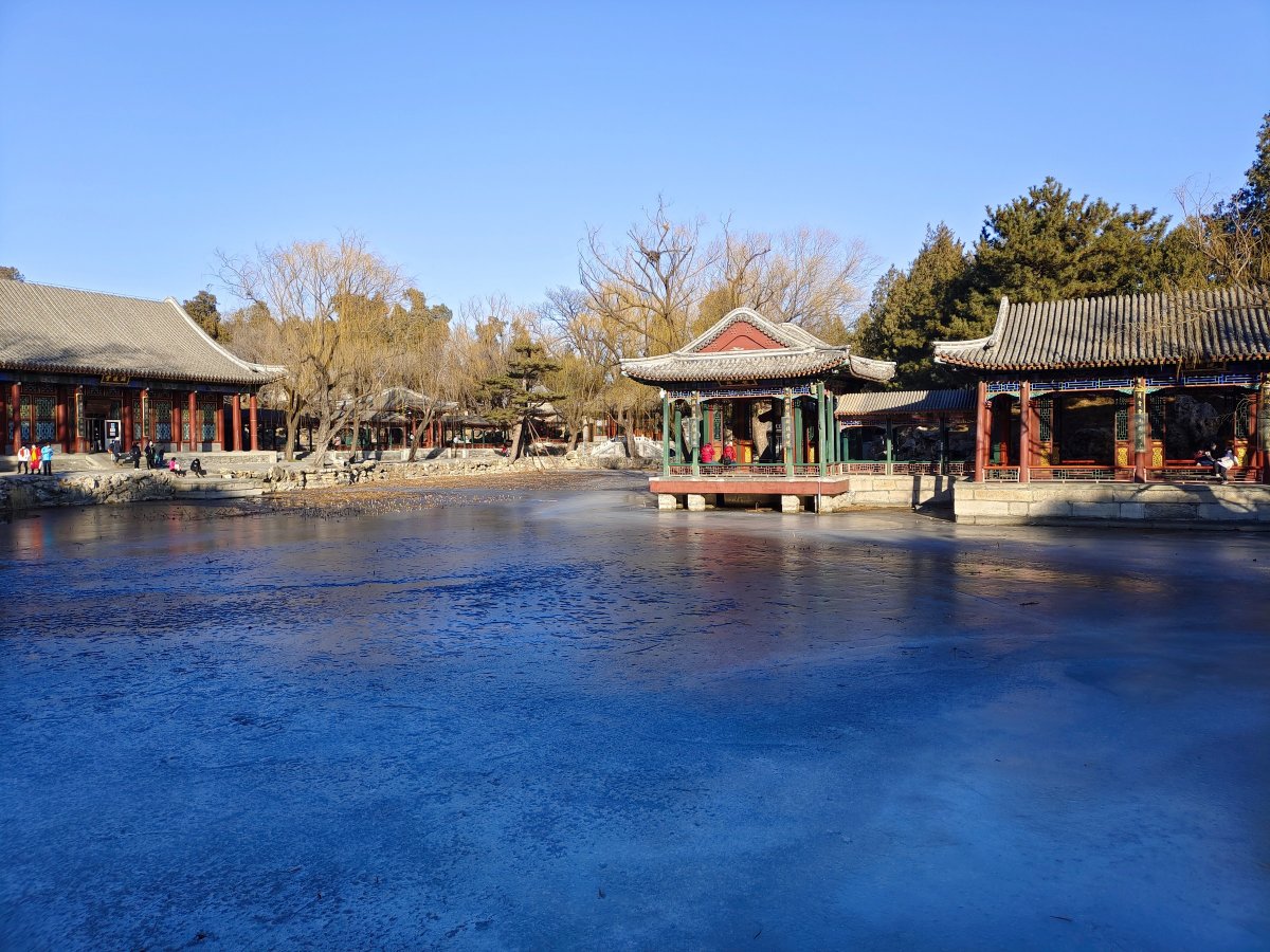 谐趣园俯瞰图,谐趣园2021